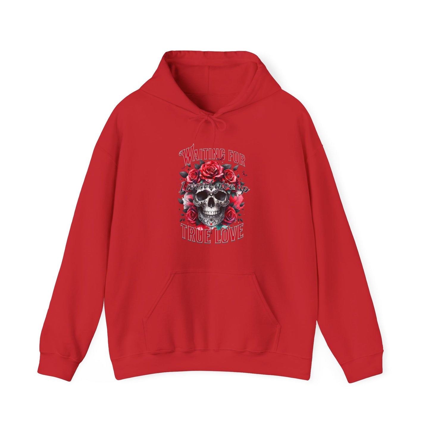 Hooded Sweatshirt Valentine's Day Waiting for True Love