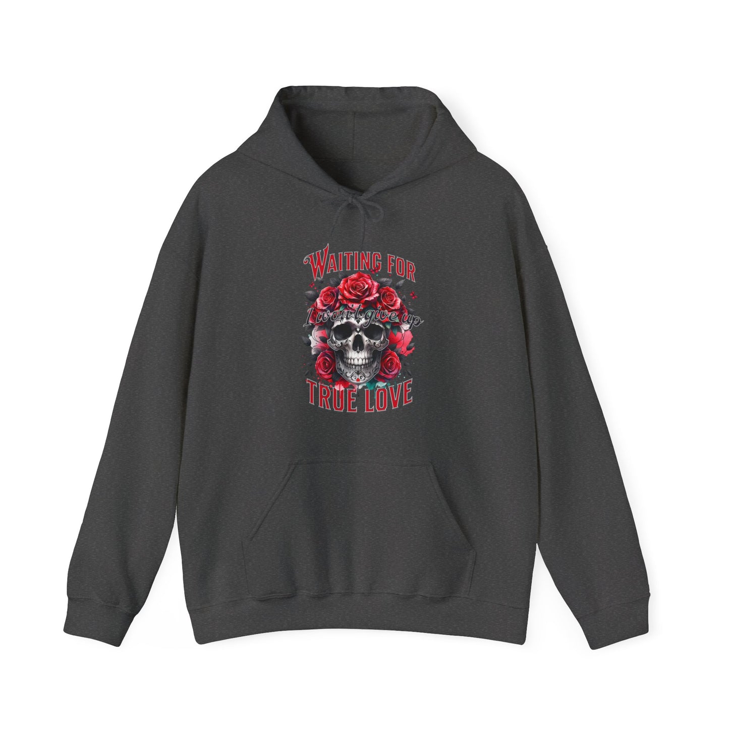 Hooded Sweatshirt Valentine's Day Waiting for True Love