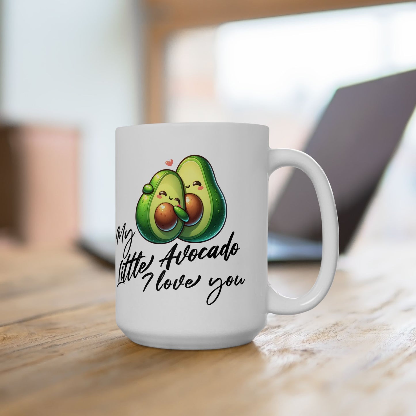 My little Avocado Valentines day Mug