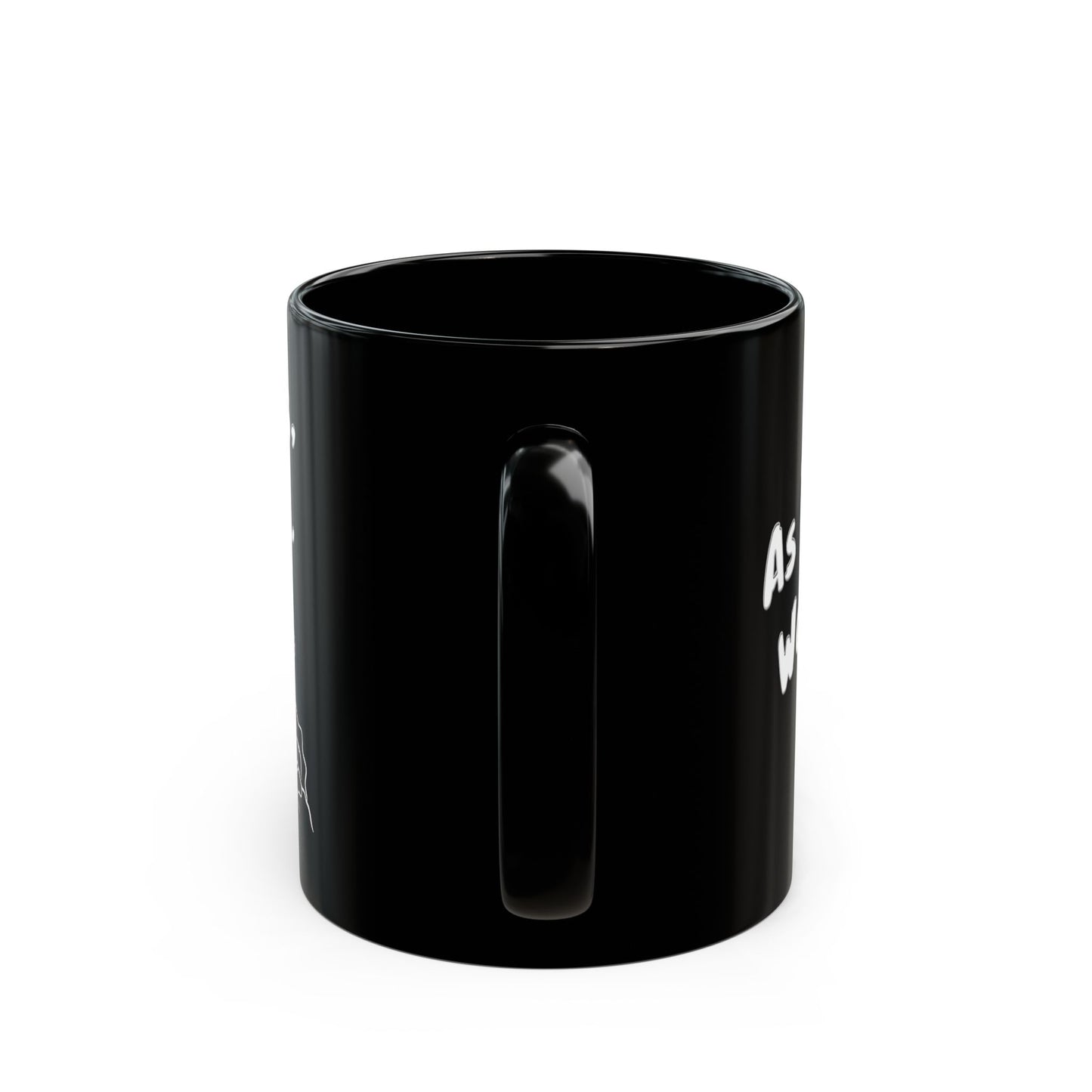 Valentine's Day Cofee Black Mug - As it comes, we'll see