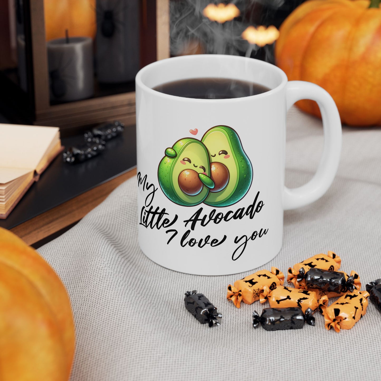 My little Avocado Valentines day Mug